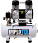 Preview: Implotex Silent Kompressor Druckluftkompressor mit Luftkühlung 1500W | 2PS | 18L | 60dB | ölfrei