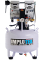 Preview: Implotex Silent Kompressor Druckluftkompressor 850W | 30L | 55dB | ölfrei