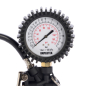 Preview: Implotex Manometer Luftdruckprüfer Reifendruckmesser 0-12 bar, Schlauchlänge 400 mm