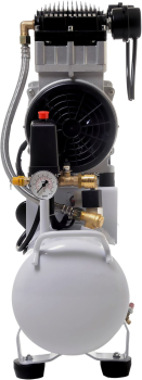 Implotex Silent Kompressor Druckluftkompressor mit Luftkühlung 1500W | 2PS | 18L | 60dB | ölfrei