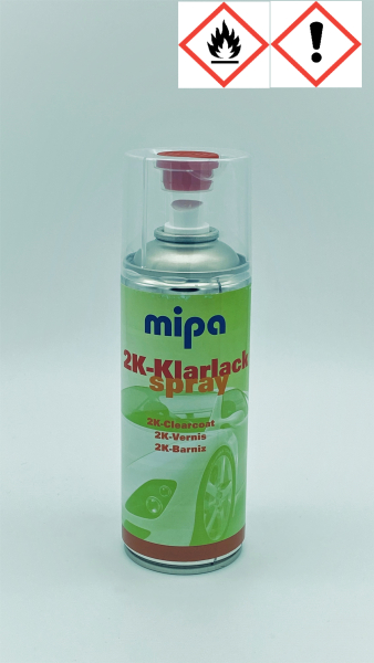 Spraydose Mipa 2K-Klarlack-Spray inkl. Härter hochglänzend 400ml
