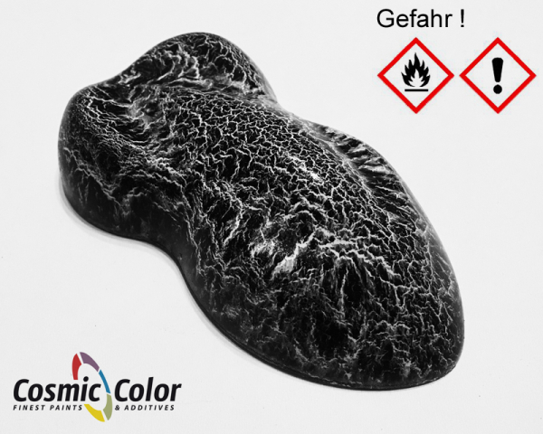 Reißlack Crackle Marmor Schwarz Effekt Spray Set 2x 400ml